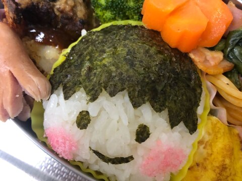 卒園・進級キャラ弁♡男の子のおにぎり